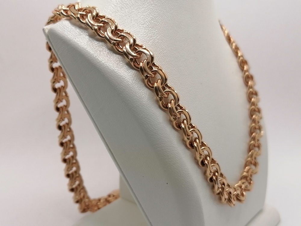 ЦЕПЬ ПОЛНОВЕСНАЯ Бисмарк (Au 585)