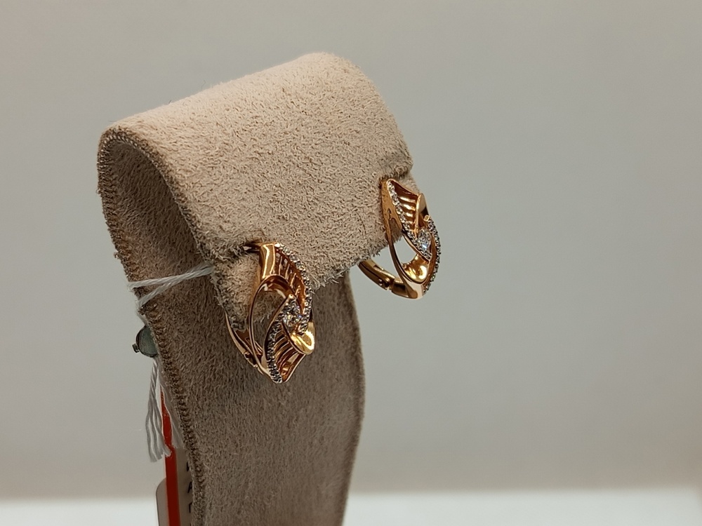 СЕРЬГИ БРИЛЛИАНТ (Au 585)