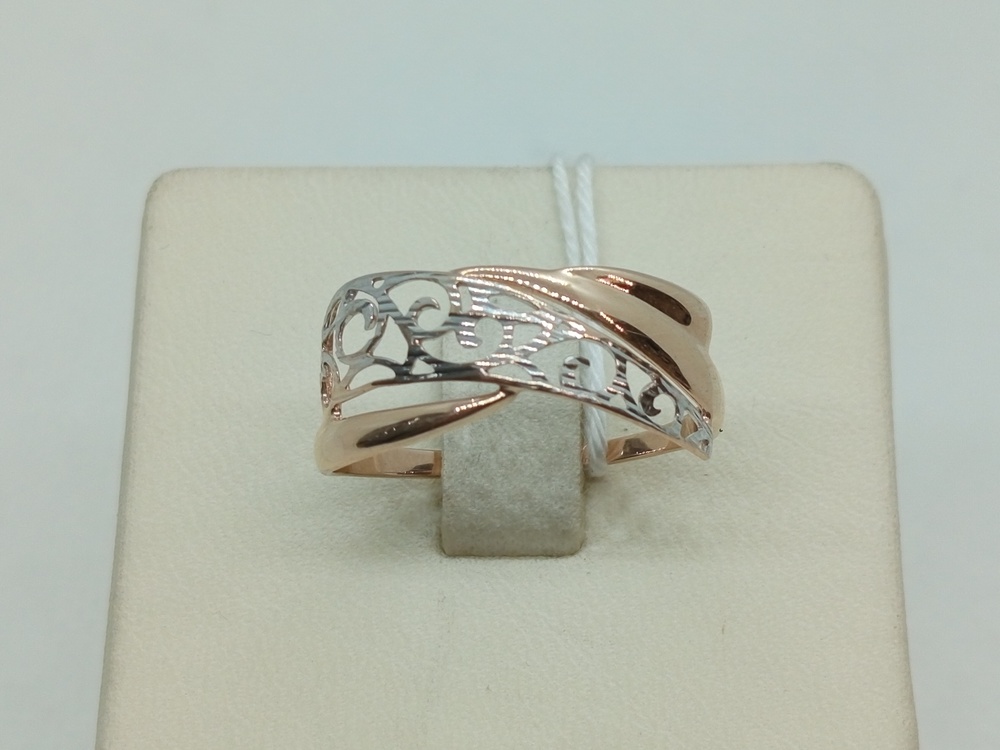 КОЛБКМ585 КОЛЬЦО БЕЗ КАМНЯ (Au 585) КОЛБКМ585 КОЛЬЦО БЕЗ КАМНЯ (Au 585)