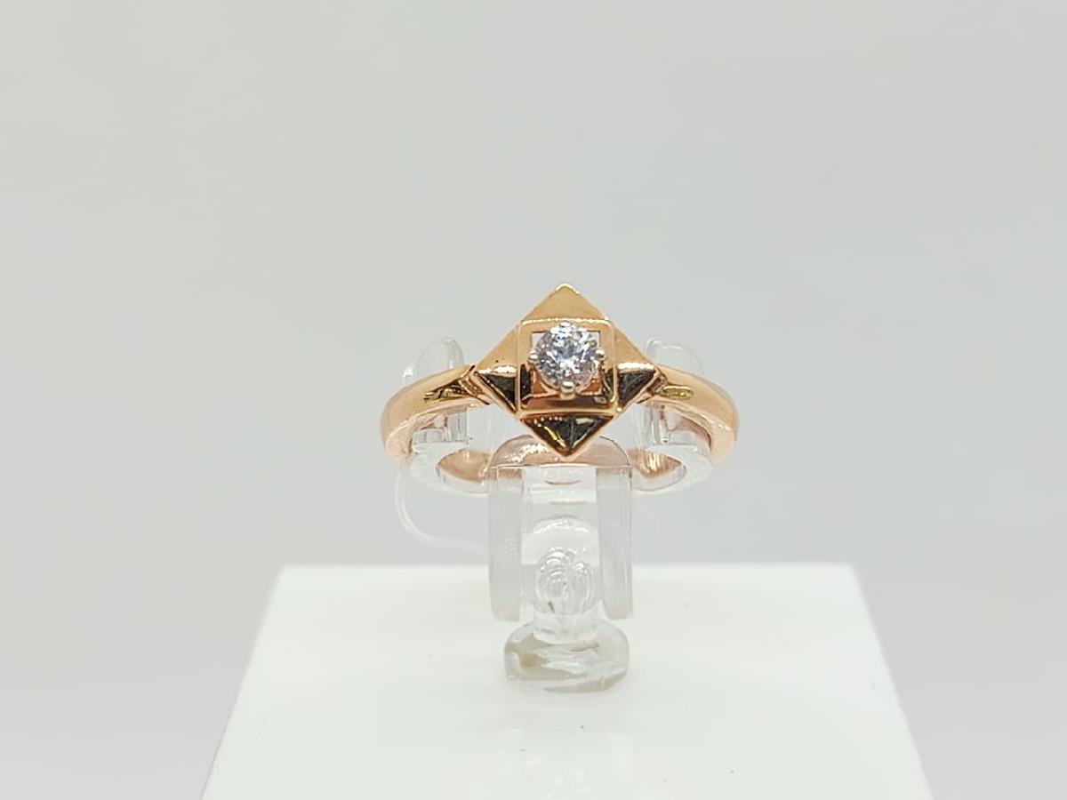 КОЛЬЦО С КАМНЕМ (Au 585)