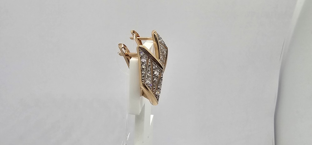 СЕРЬГИ С КАМНЯМИ (Au 585)