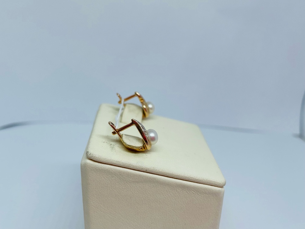 СЕРЬГИ С КАМНЯМИ (Au 585)