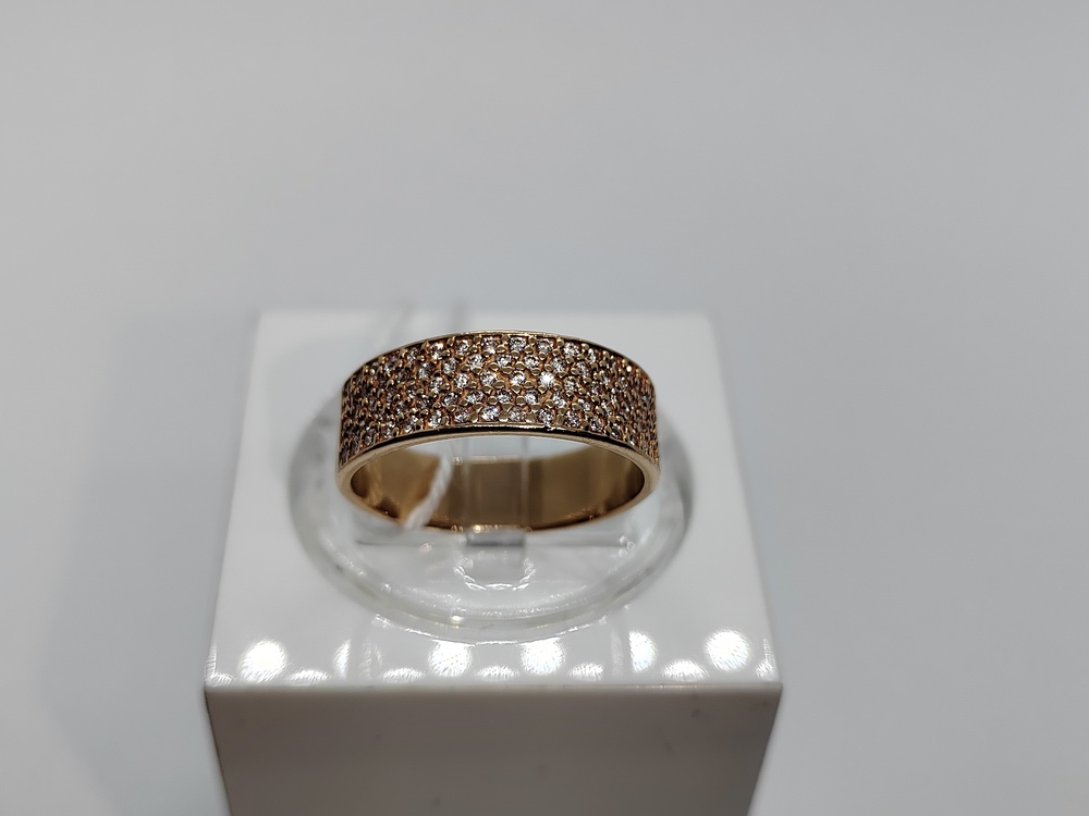 КОЛКМИ585 КОЛЬЦО С КАМНЯМИ (Au 585)