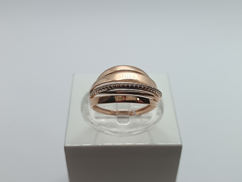 КОЛКМИ585 КОЛЬЦО С КАМНЯМИ (Au 585)