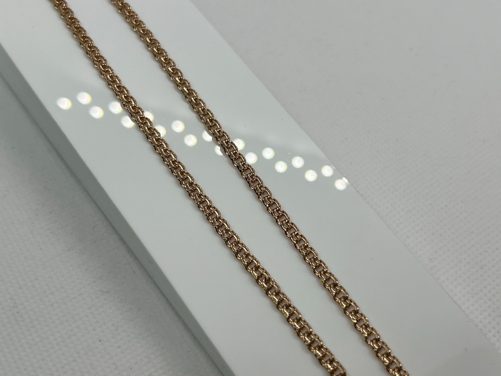 ЦЕПЬ ПОЛНОВЕСНАЯ Бисмарк (Au 585)