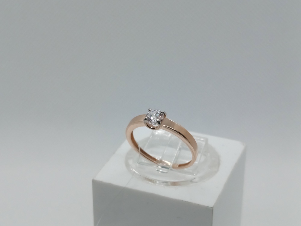 КОЛЬЦО С КАМНЕМ (Au 585)