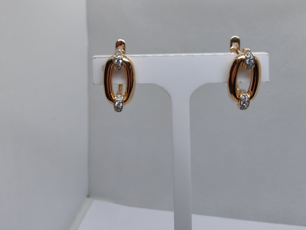 СКМИ585 СЕРЬГИ С КАМНЯМИ (Au 585) СКМИ585 СЕРЬГИ С КАМНЯМИ (Au 585)