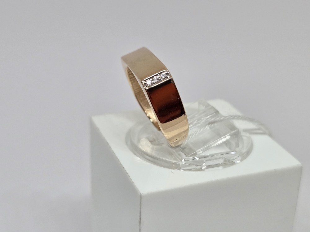 ПЕЧКМИ585 ПЕЧАТКА С КАМНЯМИ (Au 585)