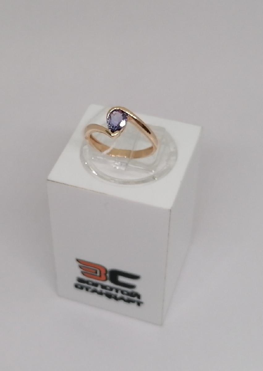 КОЛЬЦО С КАМНЕМ (Au 585)