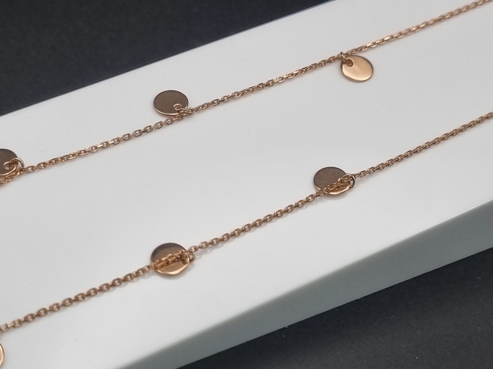 КОЛЬЕ БЕЗ КАМНЯ Au 585