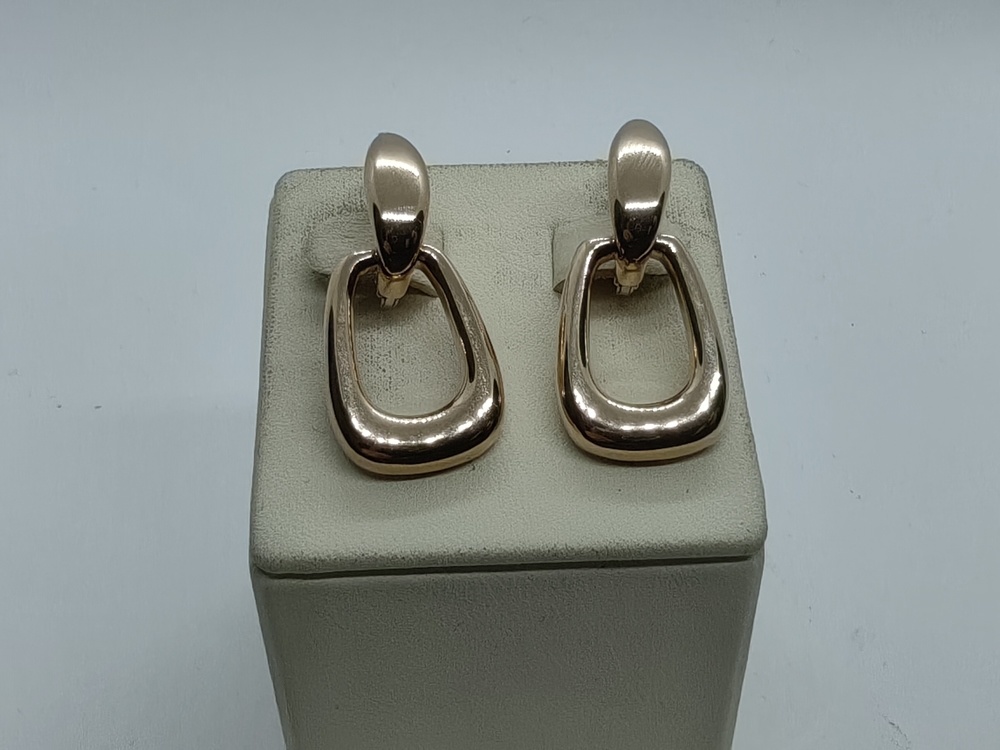СЕРЬГИ БЕЗ КАМНЯ (Au 585)