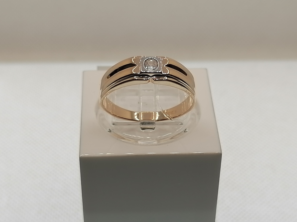 КОЛЬЦО С КАМНЕМ (Au 585)