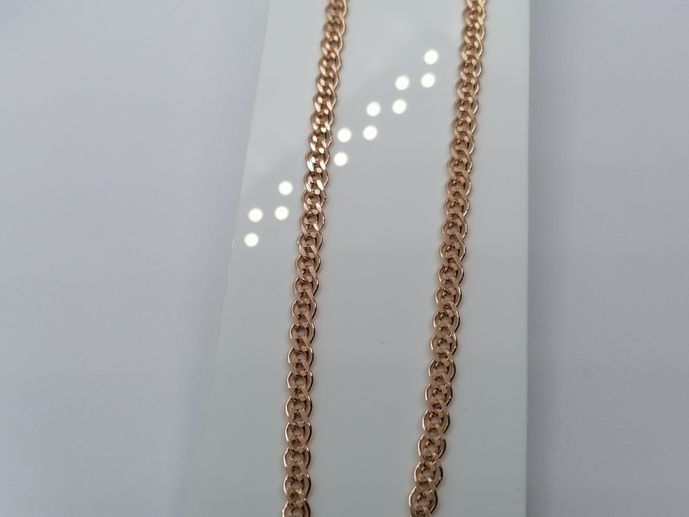 8070155П-55 ЦЕПЬ ПУСТОТЕЛАЯ Нона (Au 585)