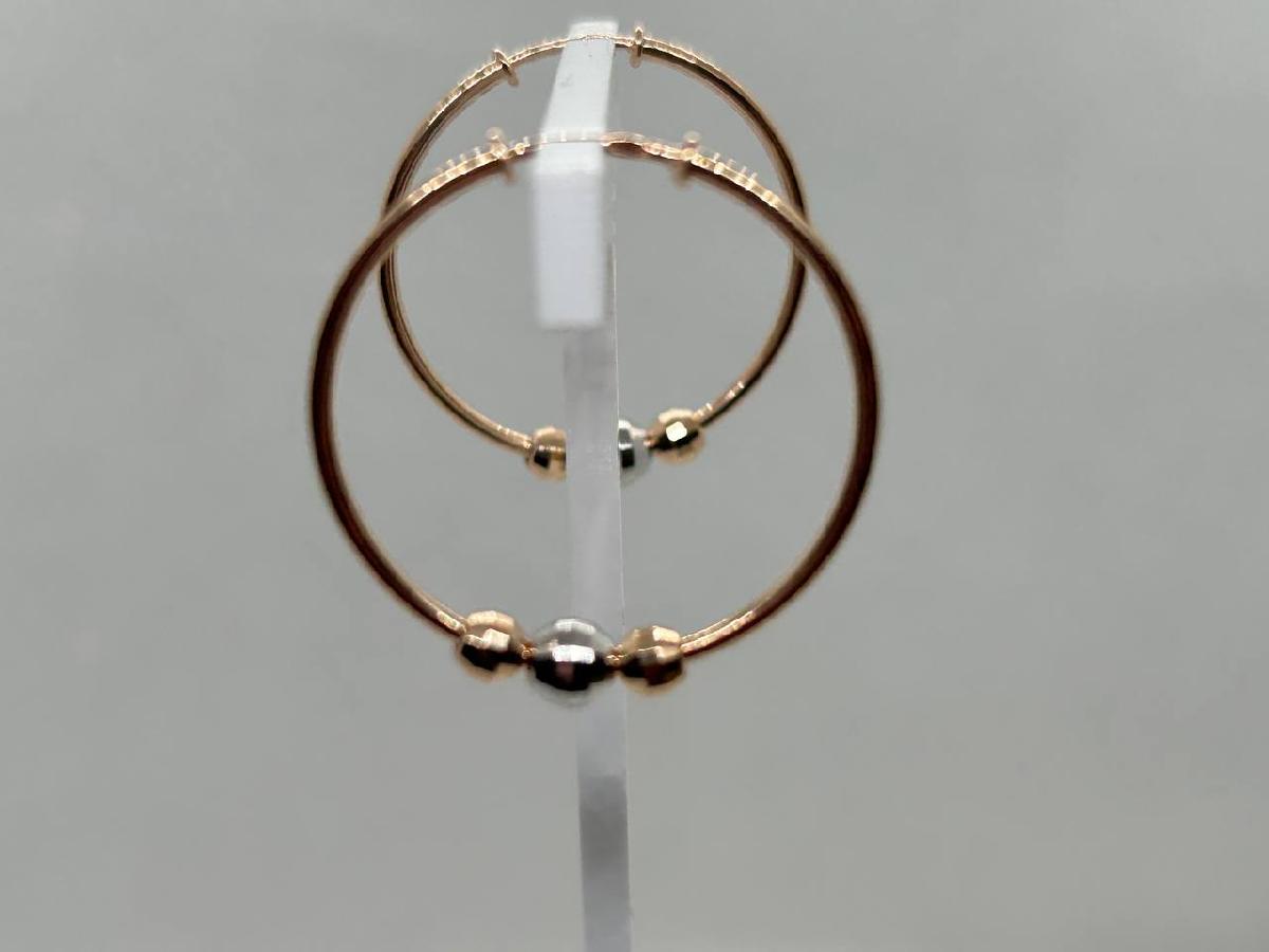 СЕРЬГИ КОНГО без камня (Au 585)