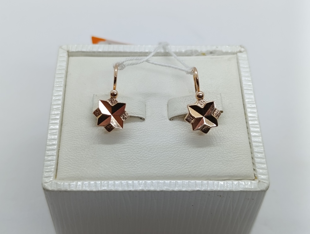 СЕРЬГИ БЕЗ КАМНЯ (Au 583)