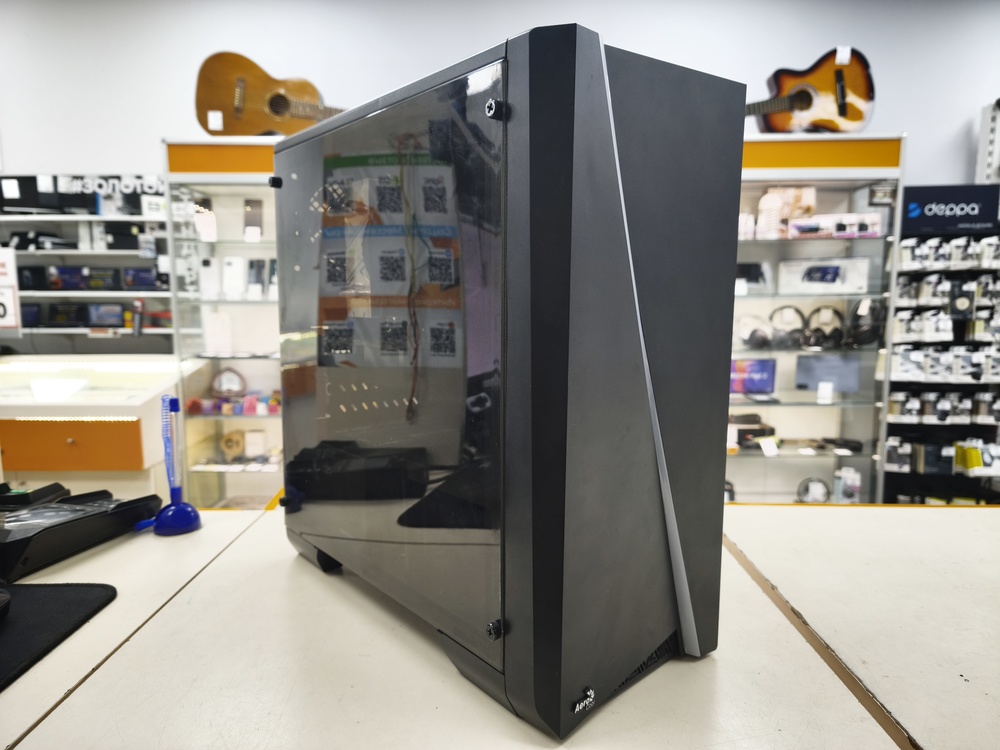 Системный блок Aero Cool; Core i3-10105F, GeForce GTX 1050 Ti, 16 Гб, 500 Гб, Нет