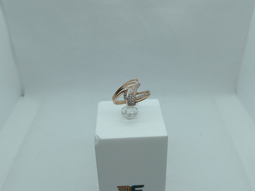 КОЛКМИ585 КОЛЬЦО С КАМНЯМИ (Au 585)