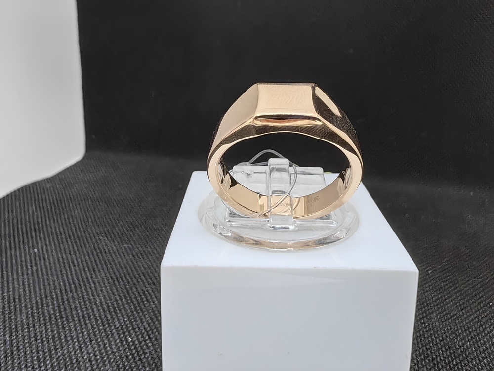 КОЛЬЦО ПЕЧАТКА без камня (Au 585)