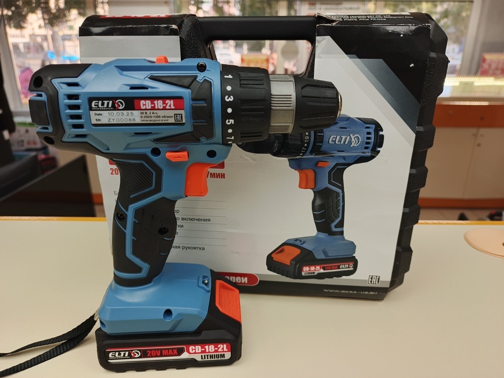 Шуруповерт ELTI CD-18-2L