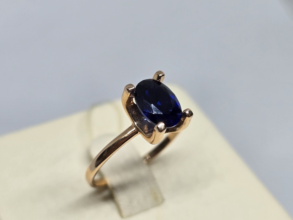 КОЛЬЦО С КАМНЕМ (Au 585)