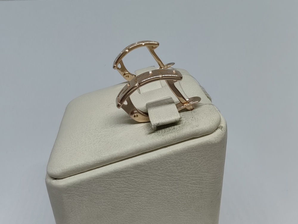 СЕРЬГИ БЕЗ КАМНЯ (Au 585)