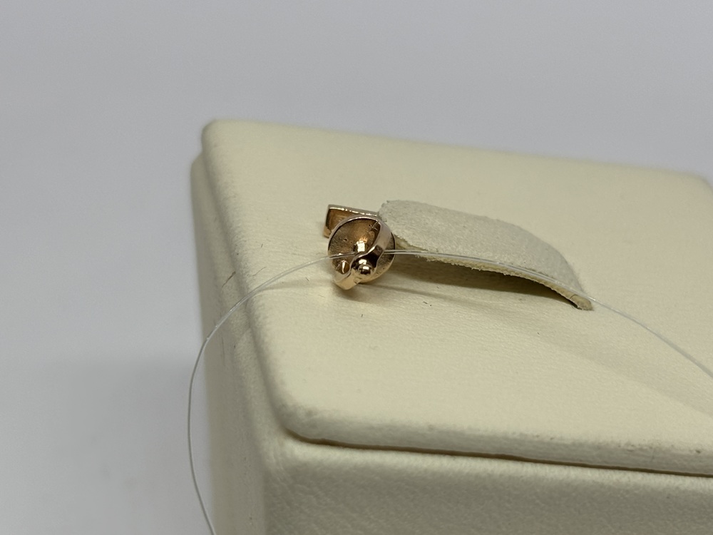 СЕРЬГИ ПУСЕТА без камня (Au 585)