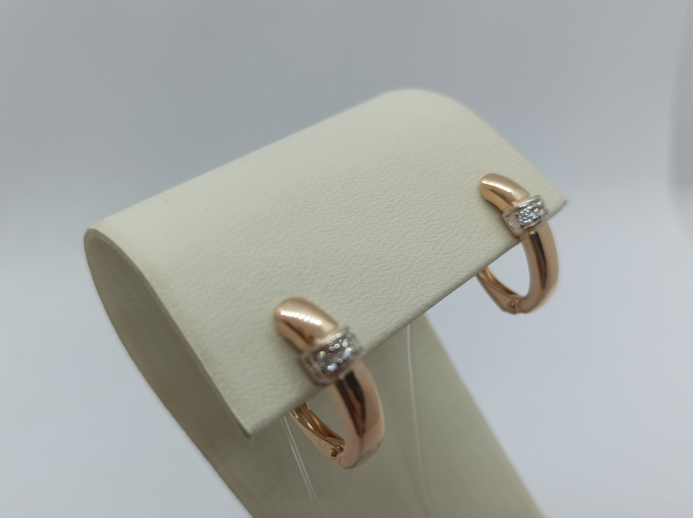 СЕРЬГИ С КАМНЯМИ (Au 585)