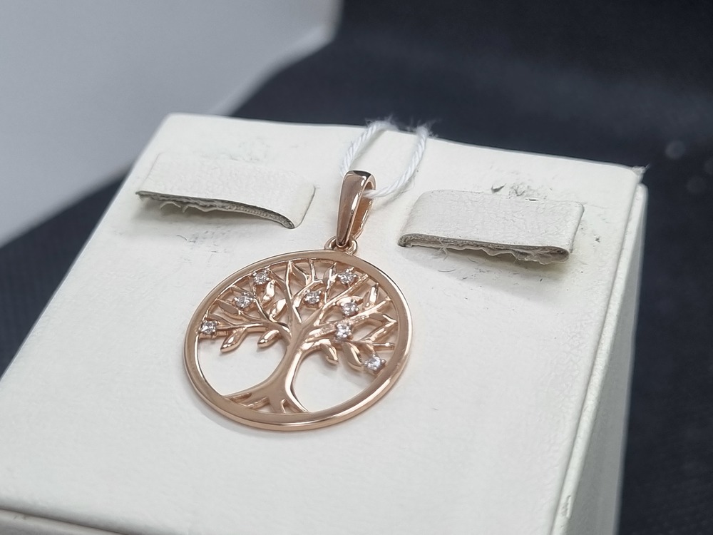 ПОДВЕСКА С КАМНЯМИ (Au 585)