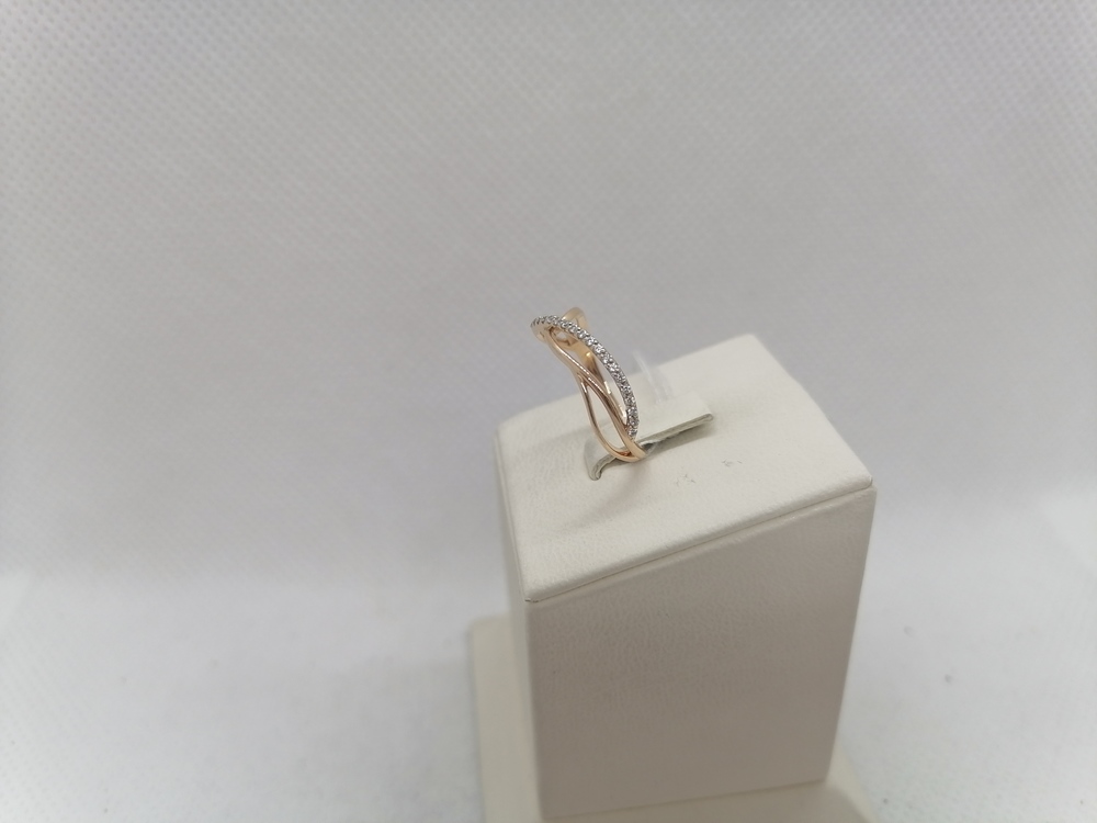 КОЛКМИ585 КОЛЬЦО С КАМНЯМИ (Au 585)