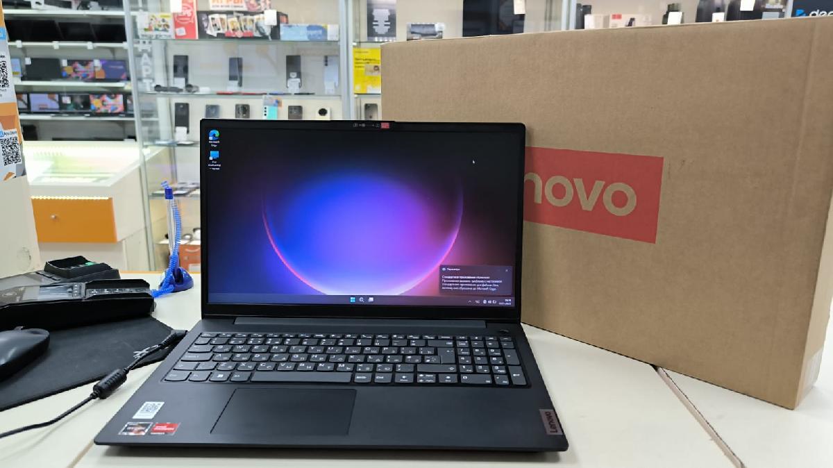 Ноутбук Lenovo V15 G4; Ryzen 3 7320, AMD Graphics, 8 Гб, 500 Гб, Нет