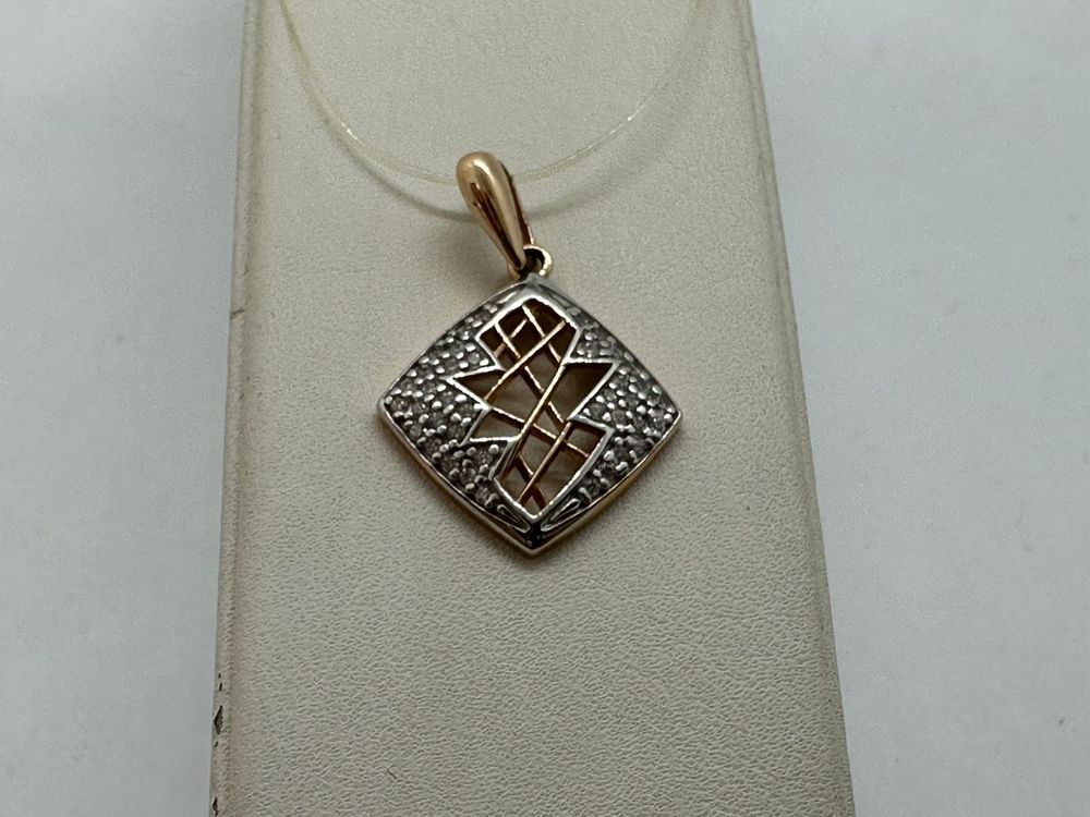 ПОДВЕСКА С КАМНЯМИ (Au 585)