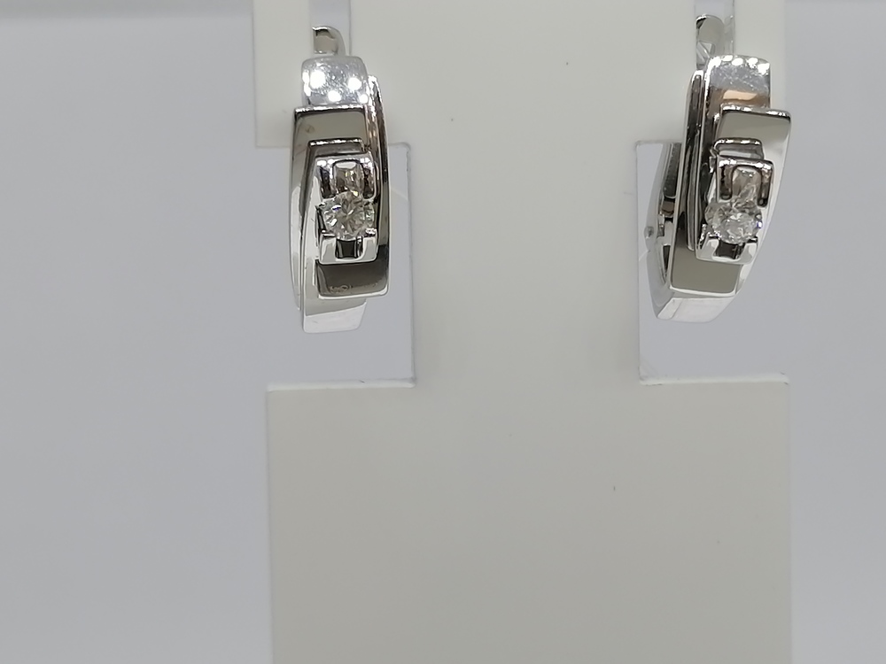 СЕРЬГИ БРИЛЛИАНТ (Au 585)