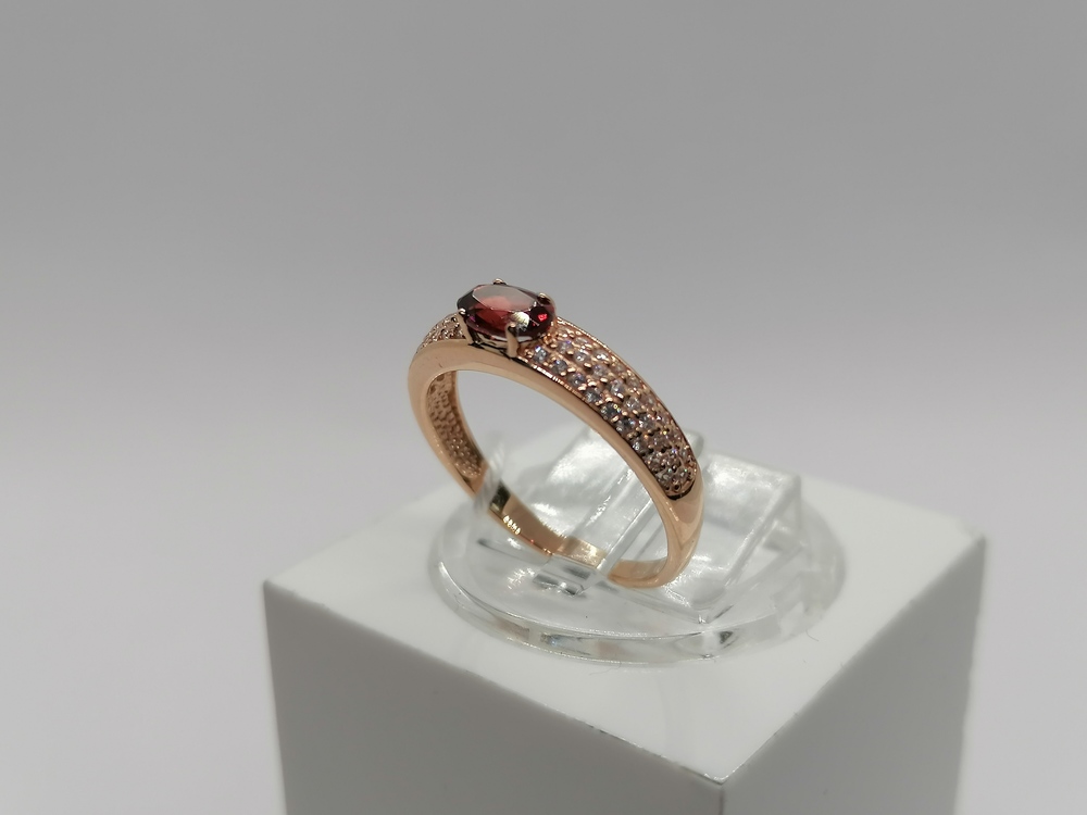 КОЛКМИ585 КОЛЬЦО С КАМНЯМИ (Au 585)