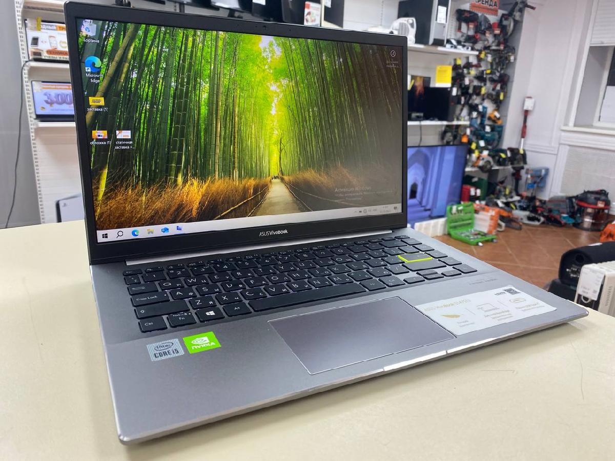 Ноутбук ASUS K413J; Core i5-1035G1, GeForce MX350, 8 Гб, 512 GB, Нет