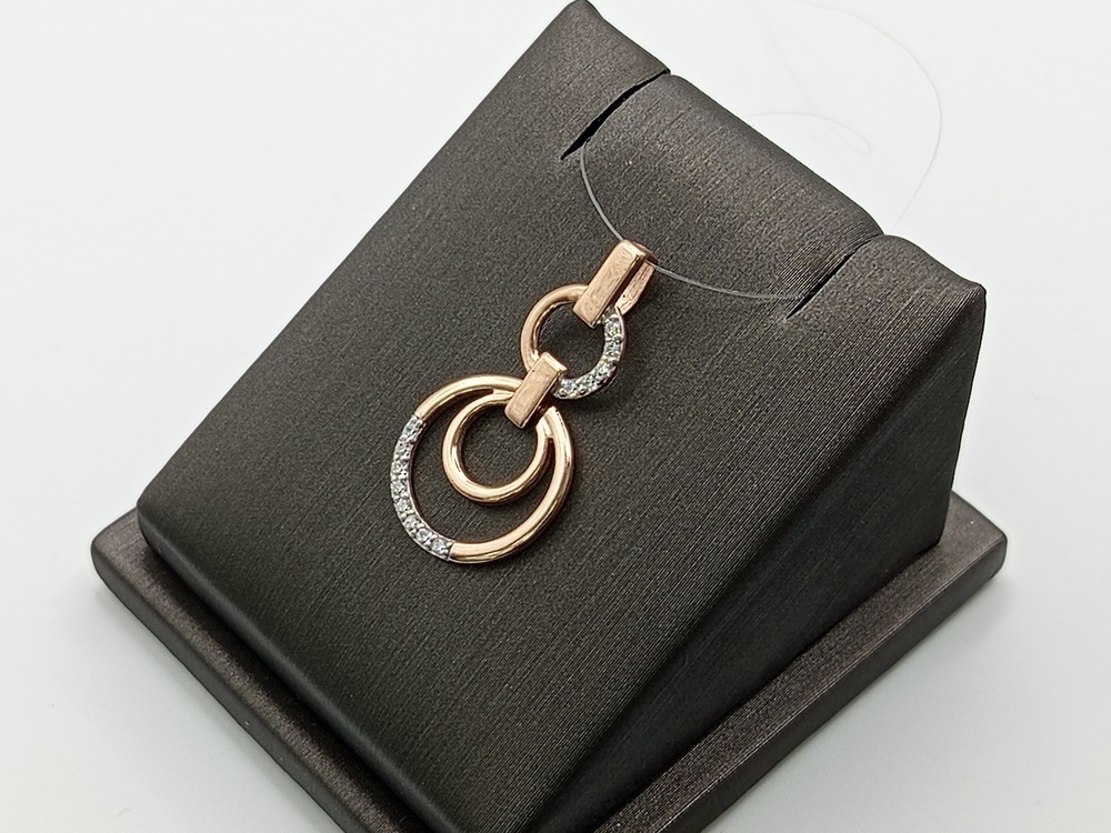 ПОДВЕСКА С КАМНЯМИ (Au 585)