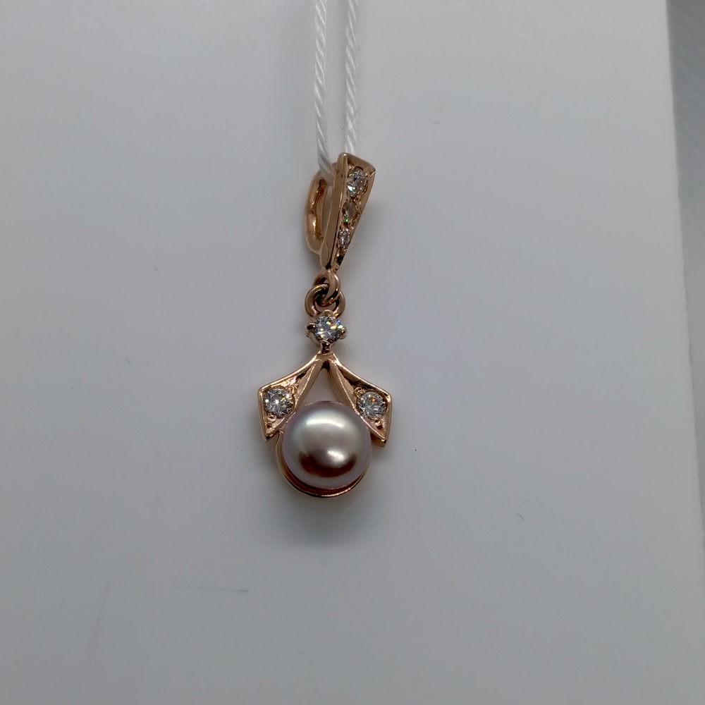 ПОДКМИ585 ПОДВЕСКА С КАМНЯМИ (Au 585)