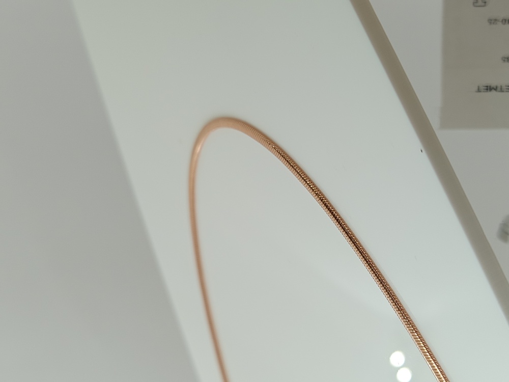 ЦЕПЬ ПОЛНОВЕСНАЯ Жгут(снейк) (Au 585)