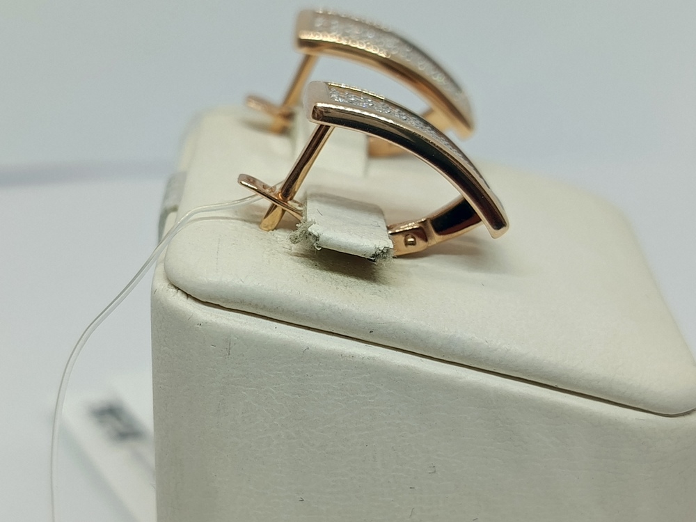 СЕРЬГИ С КАМНЯМИ (Au 585)