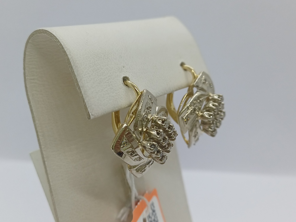 СЕРЬГИ БРИЛЛИАНТ (Au 585)