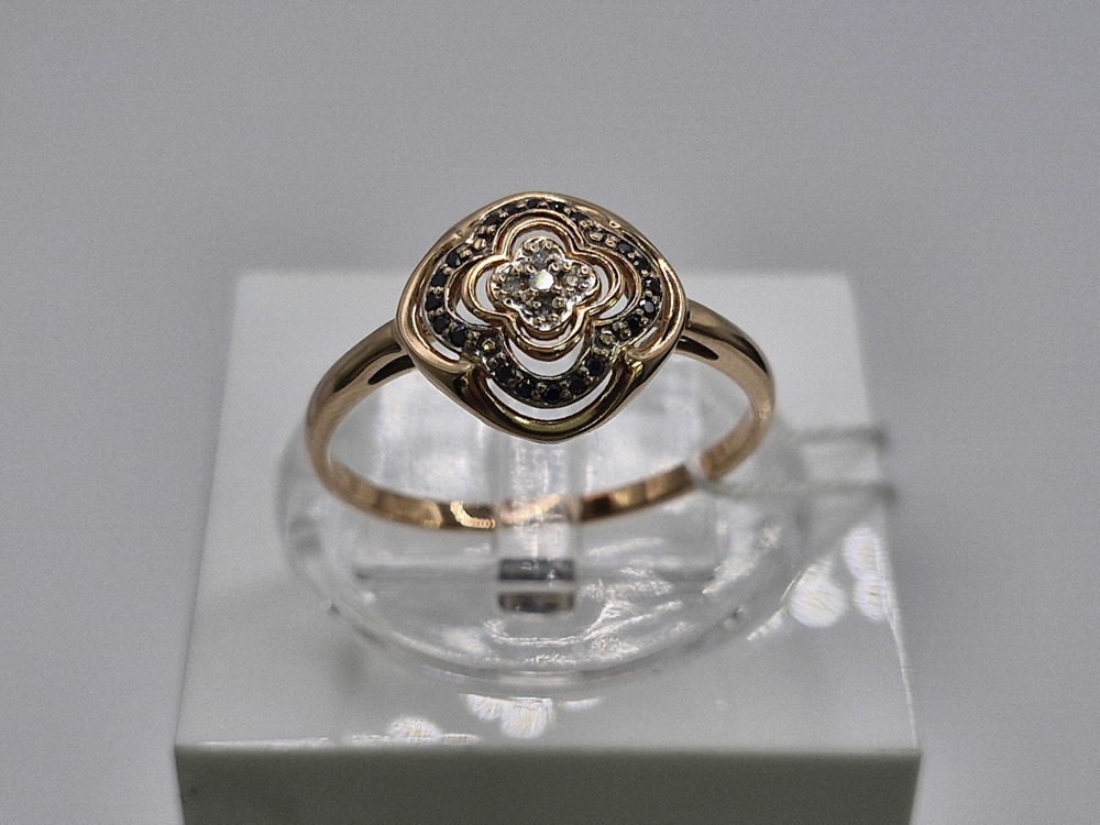 КОЛЬЦО БРИЛЛИАНТ Au 585