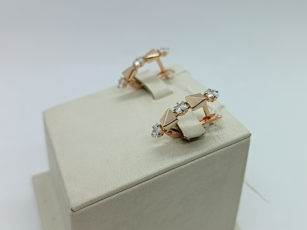 СЕРЬГИ С КАМНЯМИ (Au 585) СЕРЬГИ С КАМНЯМИ (Au 585)