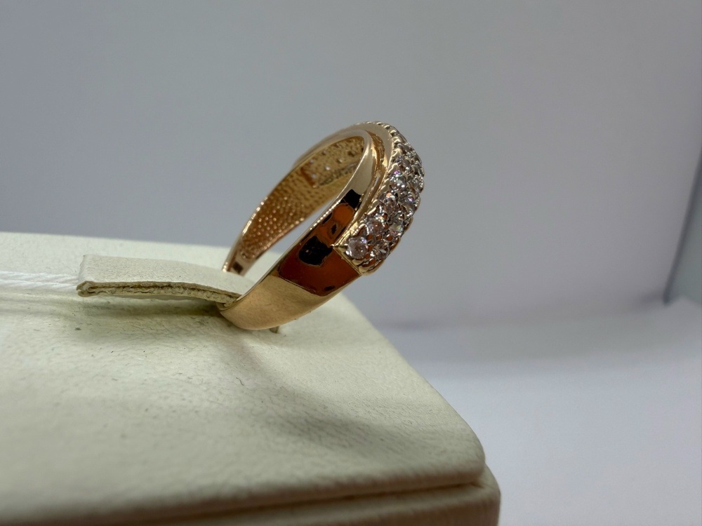 КОЛКМИ585 КОЛЬЦО С КАМНЯМИ (Au 585)