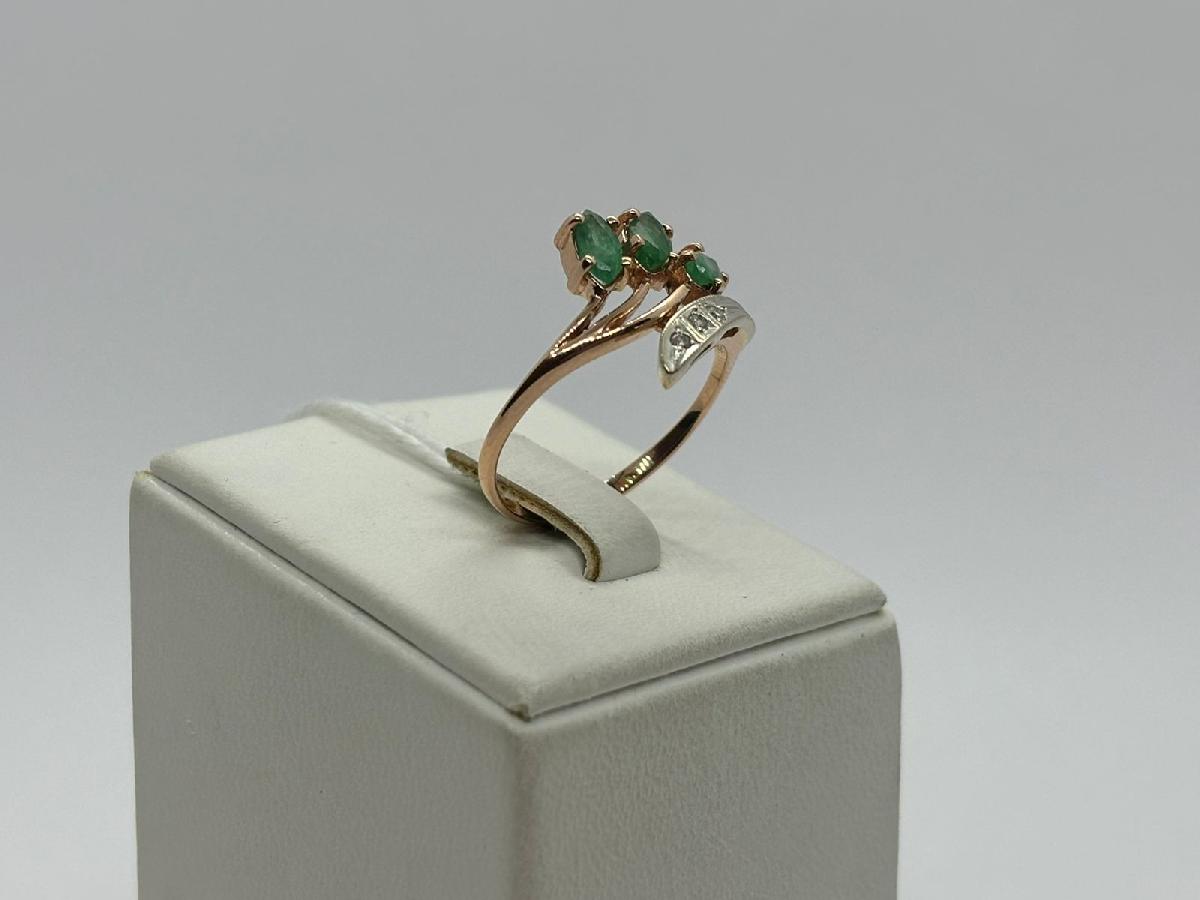 КОЛЬЦО БРИЛЛИАНТ Au 585