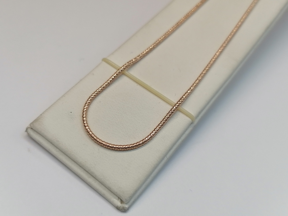 ЦЛЖГ585 ЦЕПЬ ПОЛНОВЕСНАЯ Жгут(снейк) (Au 585)