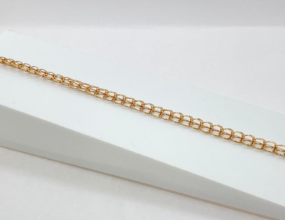 170005 БРАСЛЕТ ПОЛНОВЕСНЫЙ Итальянка (Au 585)