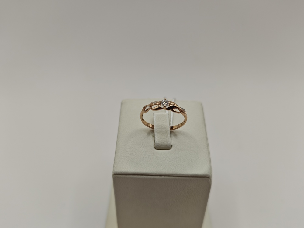 КОЛКМ585 КОЛЬЦО С КАМНЕМ (Au 585)