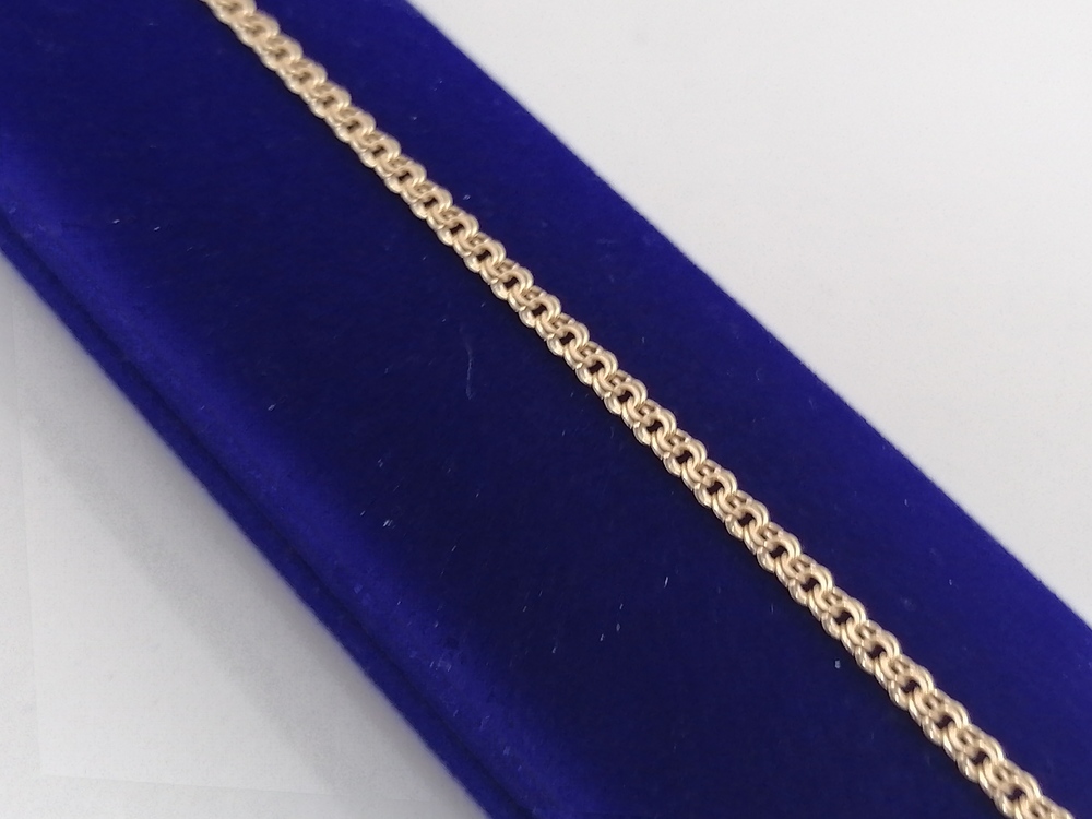 БРАСЛЕТ ПОЛНОВЕСНЫЙ Бисмарк (Au 585)