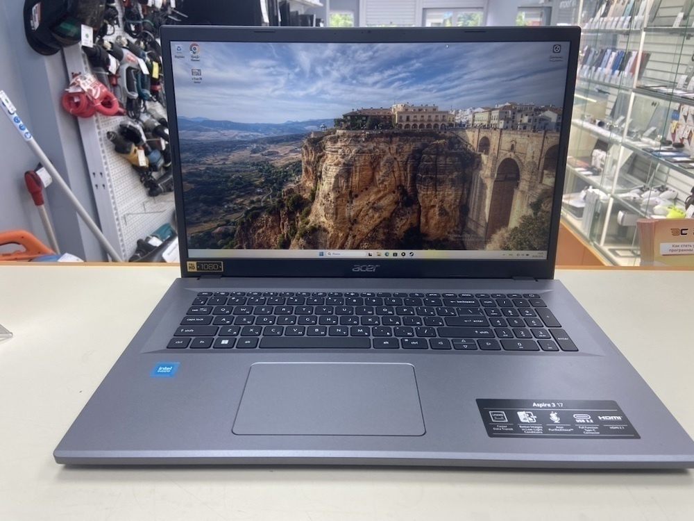 Ноутбук Acer; N100, HD Graphics, 8 Гб, 500 Гб, Нет