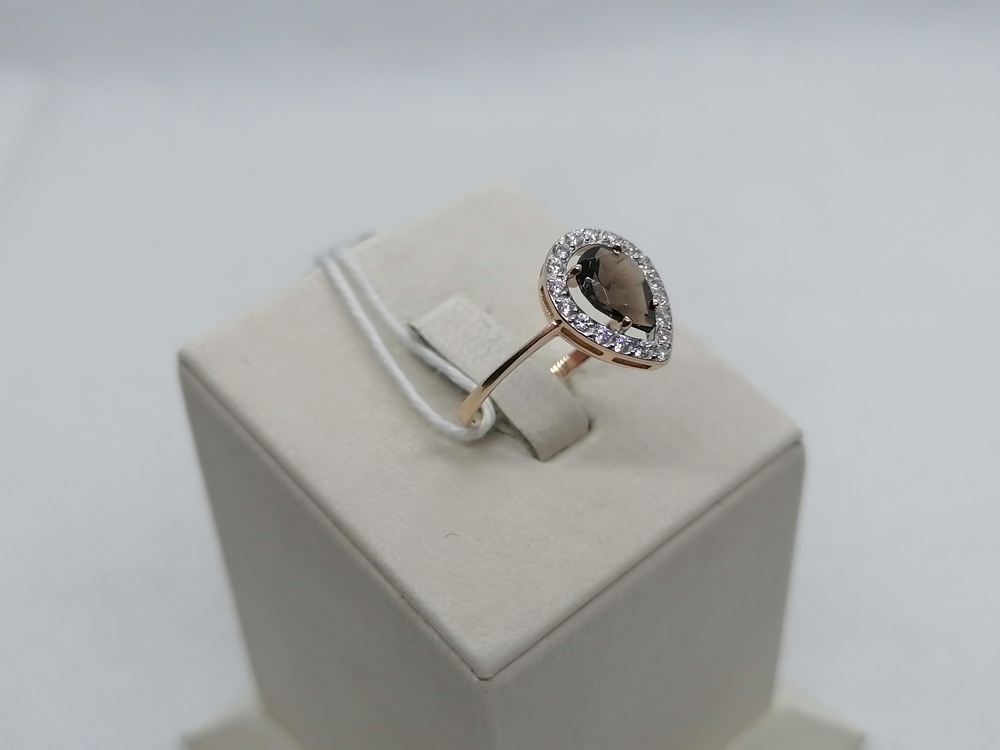 КОЛКМИ585 КОЛЬЦО С КАМНЯМИ (Au 585)