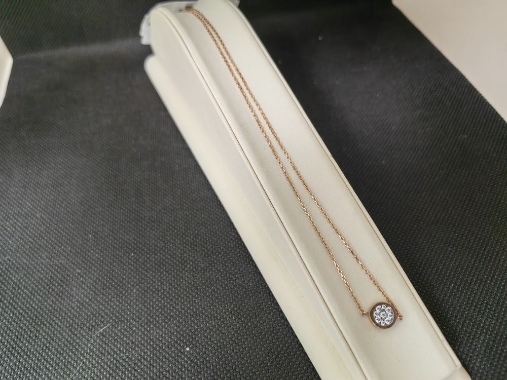 КОЛЬЕ С КАМНЯМИ (Au 585)